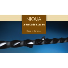 Brzeszczoty włosowe spiralne Niqua TWISTER 130 mm